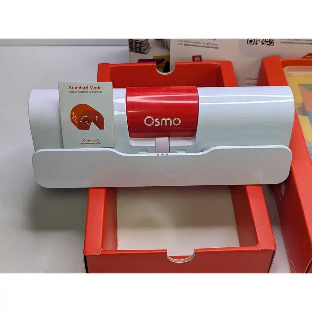 Osmo Genius Starter Kit 901-00089 iPad 5 Learning Games Base Tiles Ages 6-10